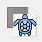 Aimant Tortue (Recto/Verso)