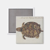 Aimant Tortue boîte commune (Recto/Verso)