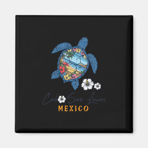 Aimant Tortue Cabo San Lucas Mexique Vacances Été Hommes
