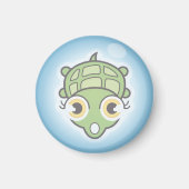 Aimant Tortue dans une bulle (Devant)