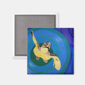 Aimant Tortue de mer (Recto/Verso)