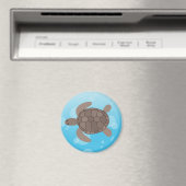 Aimant Tortue de mer (In Situ (Lave-vaisselle))