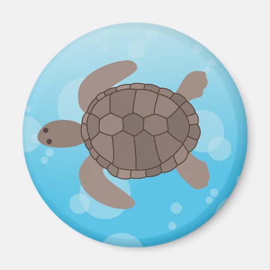Aimant Tortue de mer (Devant)
