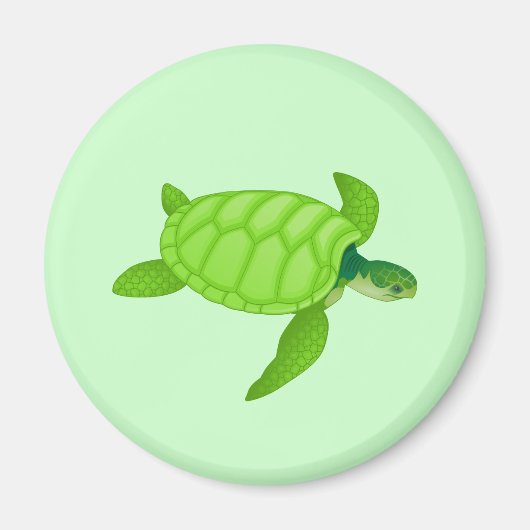 Aimant Tortue de mer (Devant)