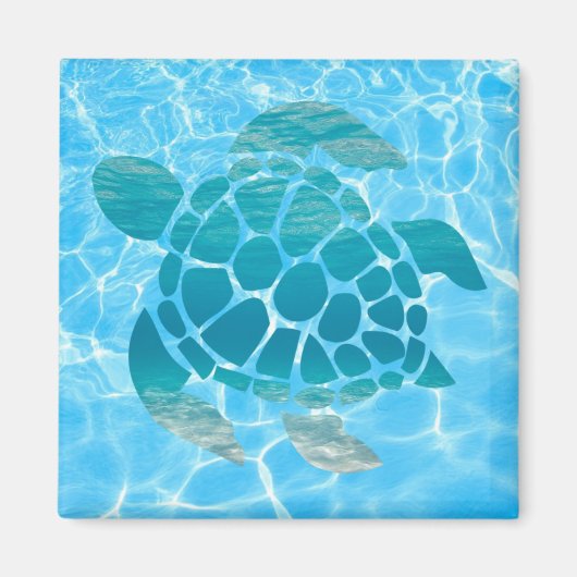 Aimant Tortue de mer (Devant)