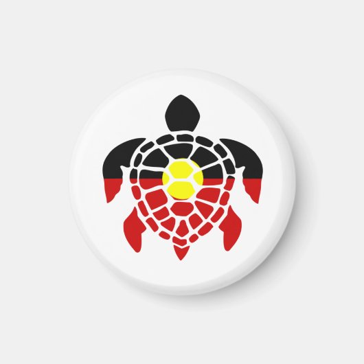 Aimant Tortue de mer aborigène australien (Devant)