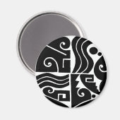 Aimant Tortue du Sud-Ouest (Recto/Verso)