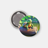 Aimant Tortue Heureuse (Recto/Verso)