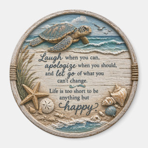 Aimant Tortue Inspirante