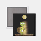 Aimant Tortue Lune (Recto/Verso)