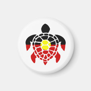 Aimant Tortue marine aborigène australienne