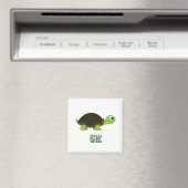 Aimant Tortue mignonne 5K (In Situ (Lave-vaisselle))