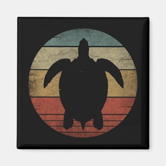 AIMANT TORTUE VINTAGE (Devant)