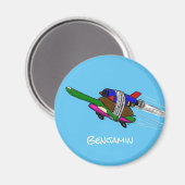 Aimant Tortue volante (Recto/Verso)