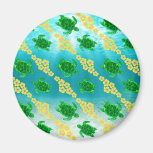 Aimant Tortues de mer vertes