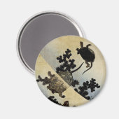 Aimant Tortues de natation (Recto/Verso)