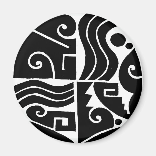 Aimant Tortuga du sud-ouest (Devant)