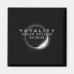 Aimant Total Éclipse Solaire 04.08.2024 Totalité 2