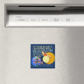 Aimant Total Éclipse Solaire Août 21 2017 Amusant América (In Situ (Lave-vaisselle))