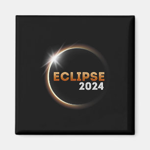 Aimant Total Éclipse Solaire Avril 8 2024 Pour Garçons Fi