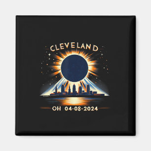 Aimant Total Éclipse Solaire Oh Avril 08 2024 Cleveland S