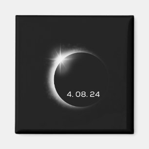 Aimant Total Éclipse Solaire Printemps 8 avril 2024 Améri