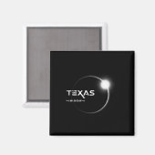 Aimant Total Texas 4.08.2024 Total Solar Eclipse 2024 (Recto/Verso)