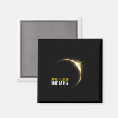 Aimant Totalité 04 08 24 Total Solaire Eclipse 2024 India (Recto/Verso)
