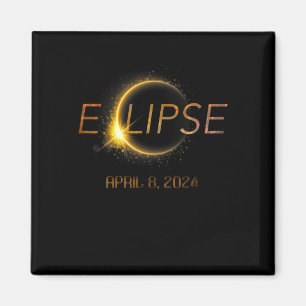Aimant Totalité Éclipse 4.08.24 Total Éclipse Solaire 202