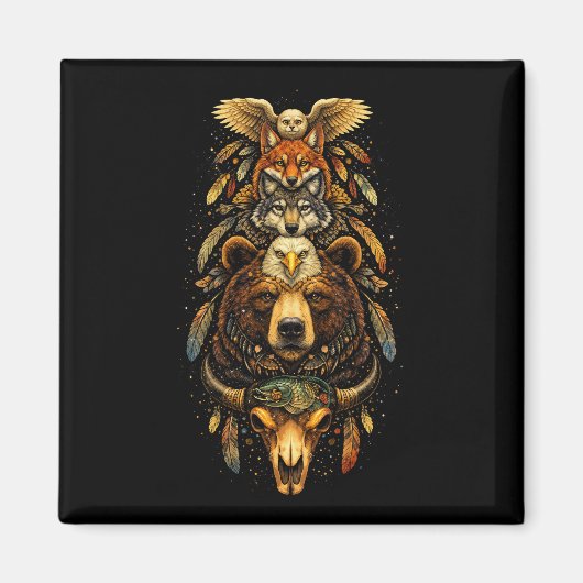 Aimant Totem Ascendant (Devant)