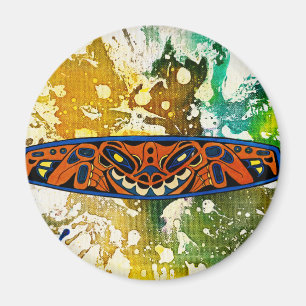 Aimant Totem Athabascan par Michael Moffa