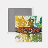 Aimant Totem Athabascan par Michael Moffa (Recto/Verso)