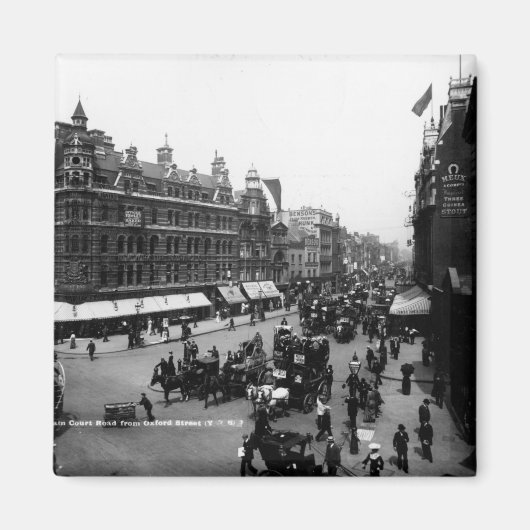 Aimant Tottenham Court Road à Oxford Street, (Devant)