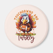 Aimant Touchdown et Turquie Thanksgiving (Devant)