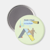 Aimant Touche de prière du gestionnaire (Recto/Verso)