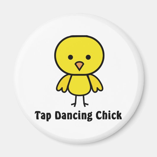 Aimant Toucher Dancing Chick (Devant)