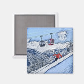 Aimant Toucher les pistes (Recto/Verso)
