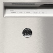Aimant Touches de piano (In Situ (Lave-vaisselle))