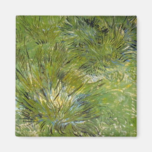 Aimant Touffes d'Herbe par Vincent van Gogh (Devant)