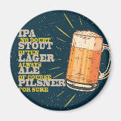 Aimant Toujours bière (Devant)