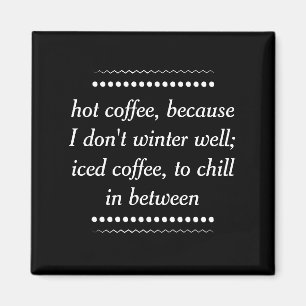 Aimant Toujours café
