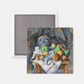 Aimant Toujours la vie avec les fruits, Paul Cezanne (Recto/Verso)