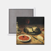 Aimant Toujours la vie avec un Artichoke (Recto/Verso)