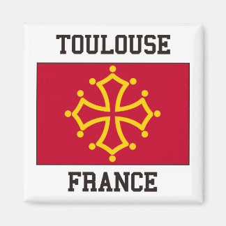 Aimant Toulouse Flag