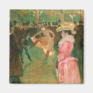 Aimant Toulouse-Lautrec - At the Rouge, The Dance