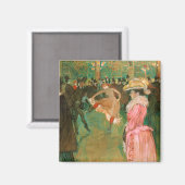 Aimant Toulouse-Lautrec - Au Rouge, La Danse (Recto/Verso)