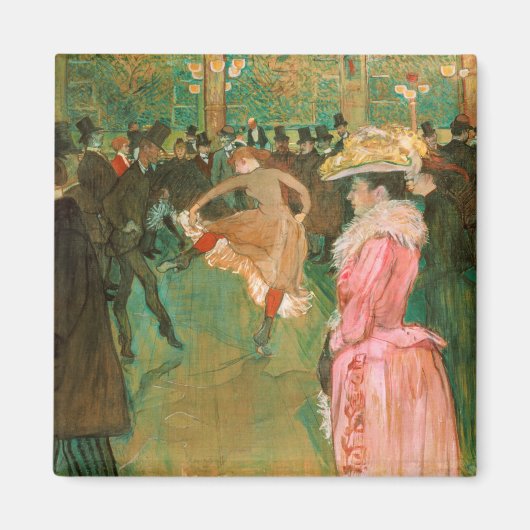 Aimant Toulouse-Lautrec - Au Rouge, La Danse (Devant)
