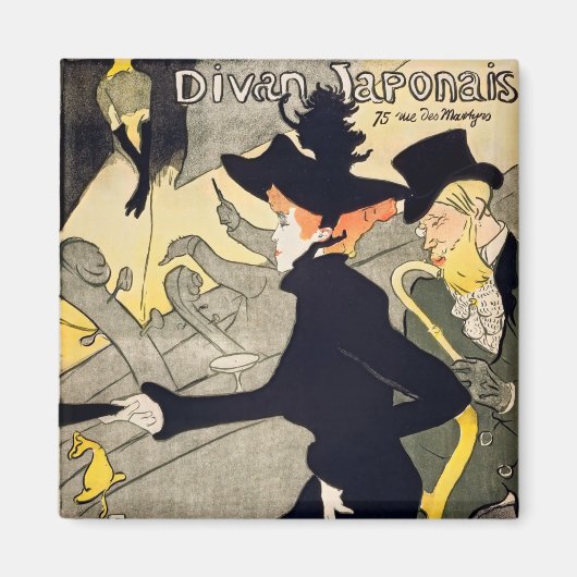 Aimant Toulouse-Lautrec - Divan Japonais (Devant)