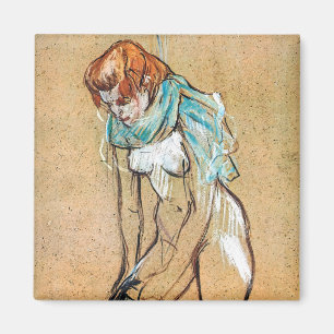 Aimant Toulouse-Lautrec - Femme qui tire son bas