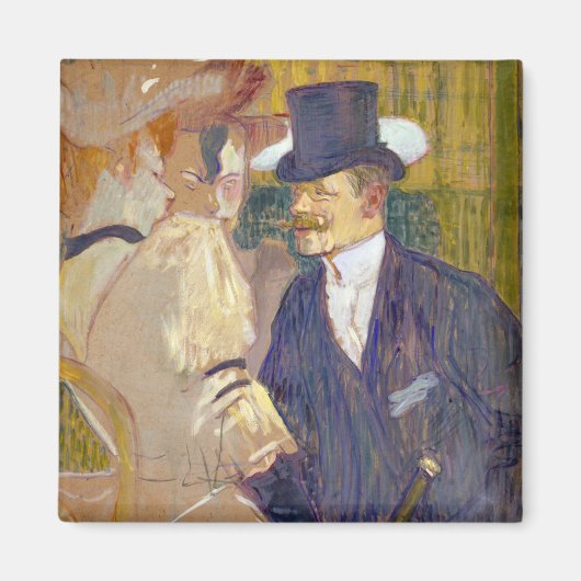 Aimant Toulouse-Lautrec - L'Anglais à la Rouge (Devant)